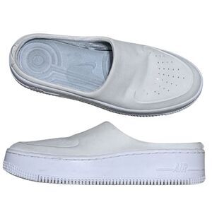 Nike White Slip-On Mule Clogs